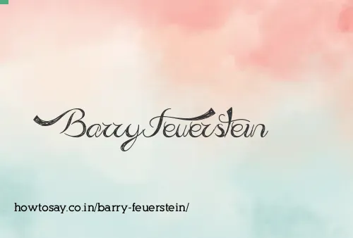 Barry Feuerstein