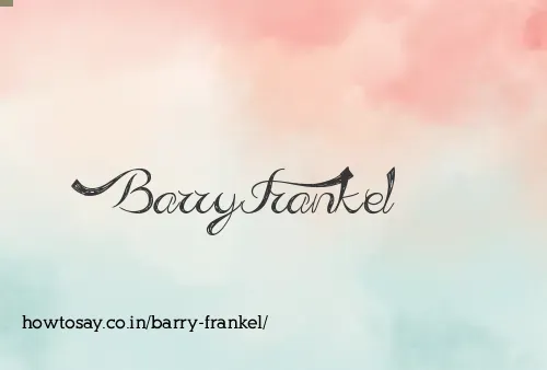 Barry Frankel
