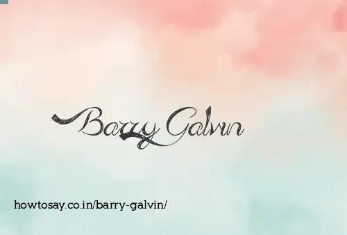 Barry Galvin