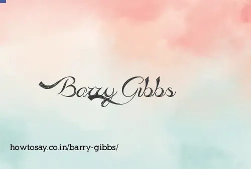 Barry Gibbs