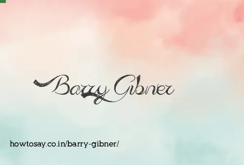 Barry Gibner