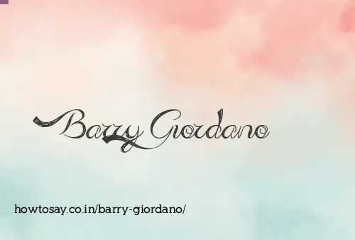 Barry Giordano