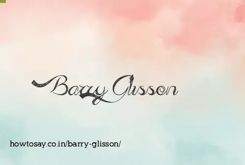 Barry Glisson