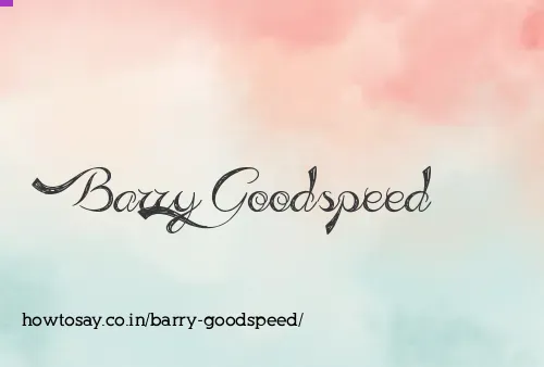 Barry Goodspeed