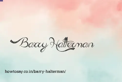 Barry Halterman
