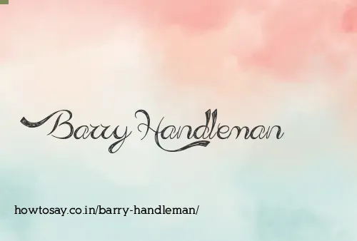 Barry Handleman