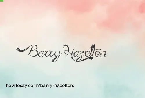 Barry Hazelton