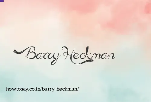 Barry Heckman