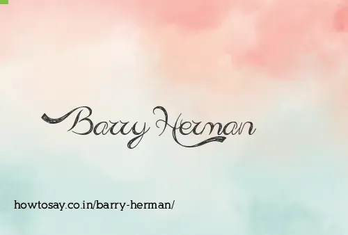 Barry Herman
