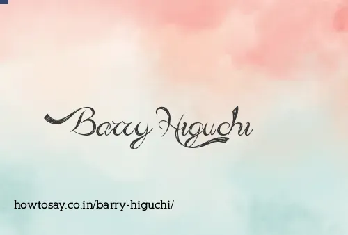 Barry Higuchi