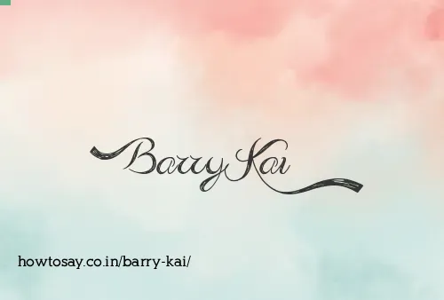 Barry Kai