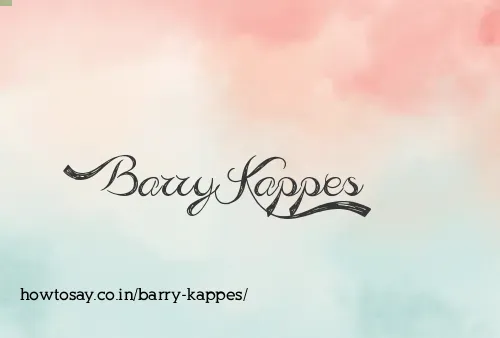 Barry Kappes
