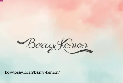 Barry Kenion