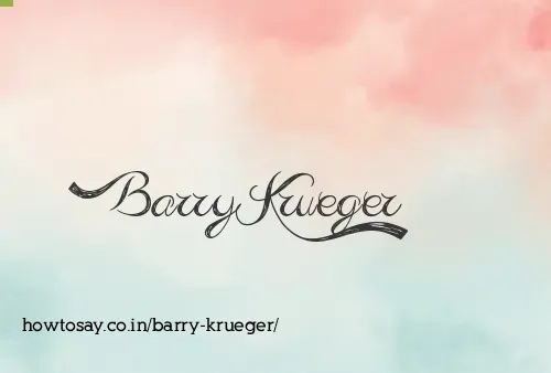 Barry Krueger