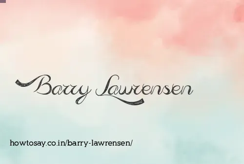 Barry Lawrensen