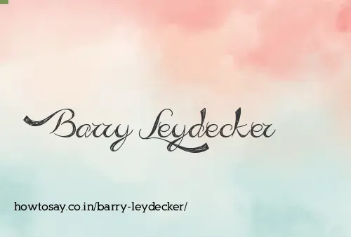 Barry Leydecker