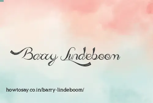 Barry Lindeboom