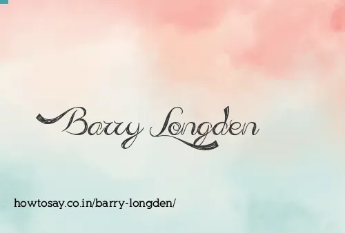 Barry Longden