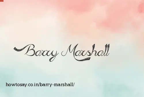 Barry Marshall