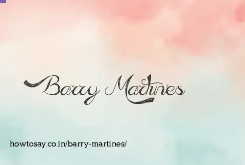 Barry Martines