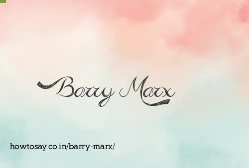 Barry Marx
