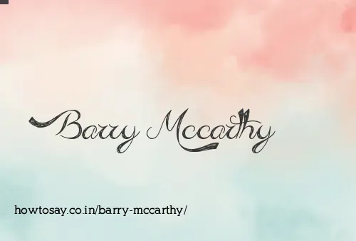 Barry Mccarthy