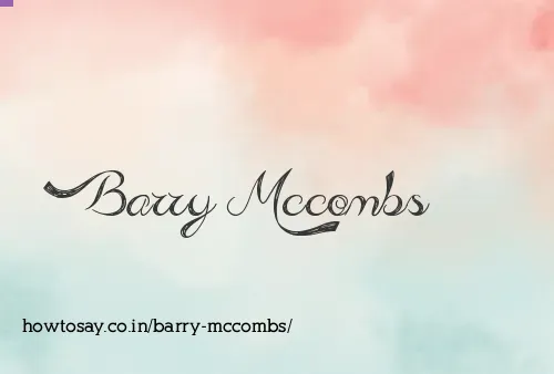Barry Mccombs