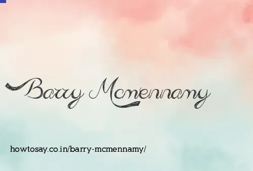 Barry Mcmennamy
