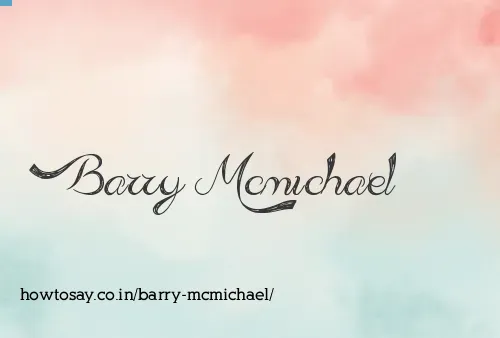 Barry Mcmichael