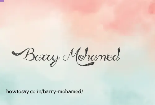 Barry Mohamed
