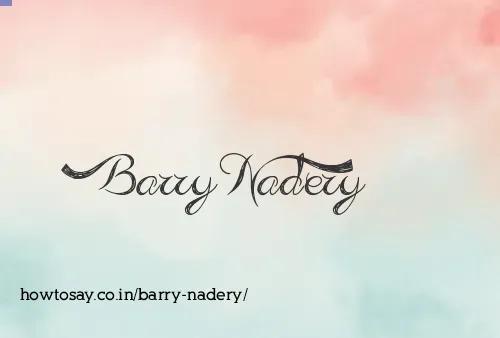 Barry Nadery