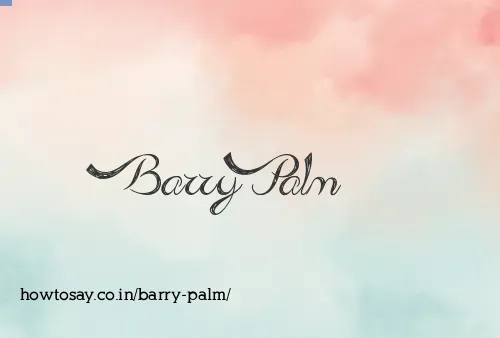 Barry Palm