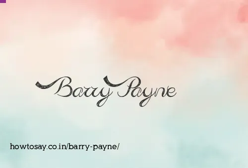 Barry Payne