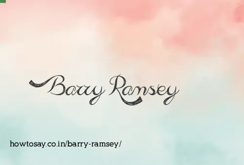 Barry Ramsey