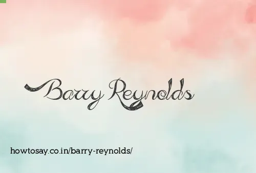 Barry Reynolds