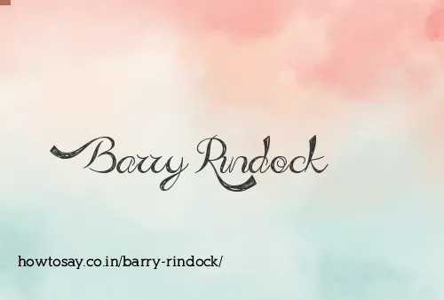 Barry Rindock
