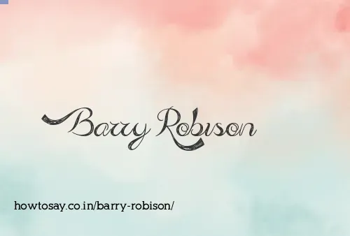 Barry Robison