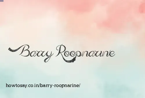 Barry Roopnarine