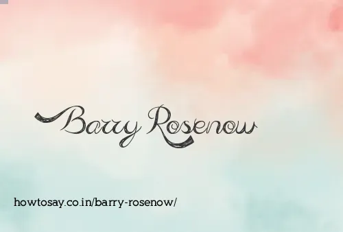 Barry Rosenow