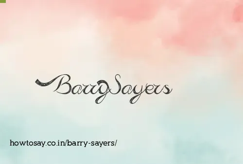 Barry Sayers