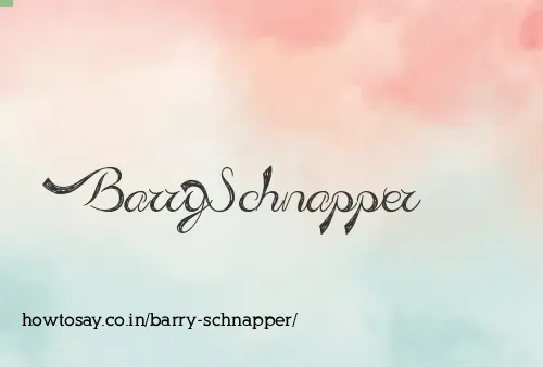 Barry Schnapper