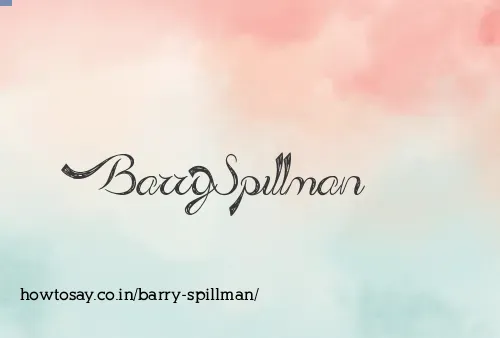 Barry Spillman