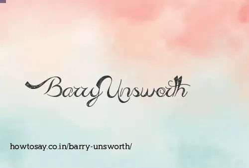 Barry Unsworth