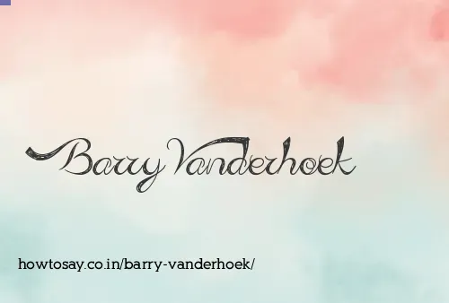 Barry Vanderhoek