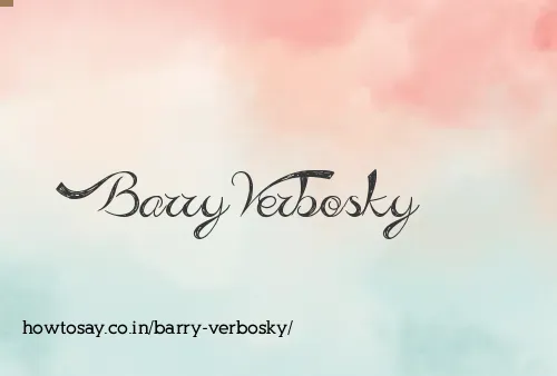 Barry Verbosky