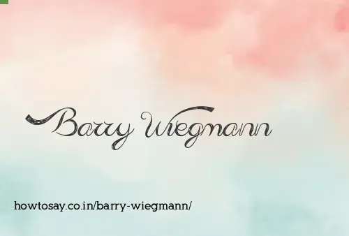 Barry Wiegmann