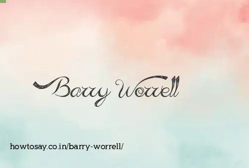 Barry Worrell