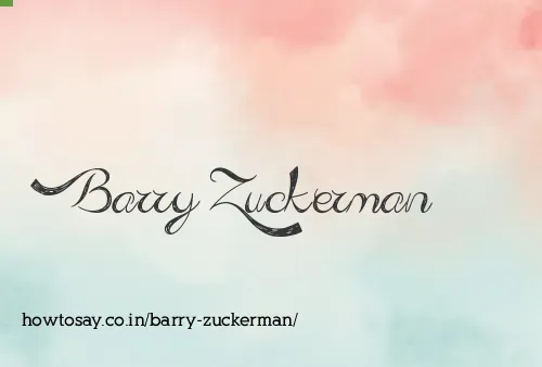 Barry Zuckerman