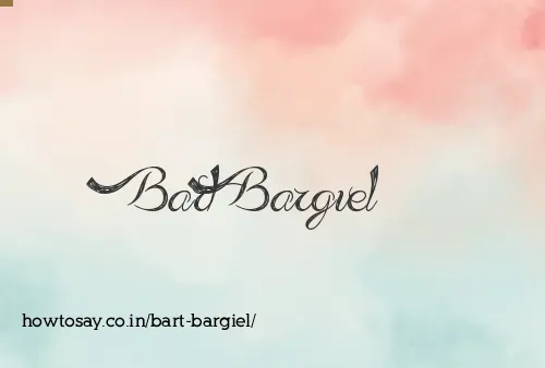 Bart Bargiel