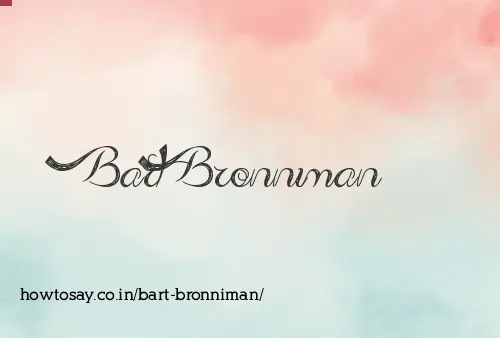 Bart Bronniman